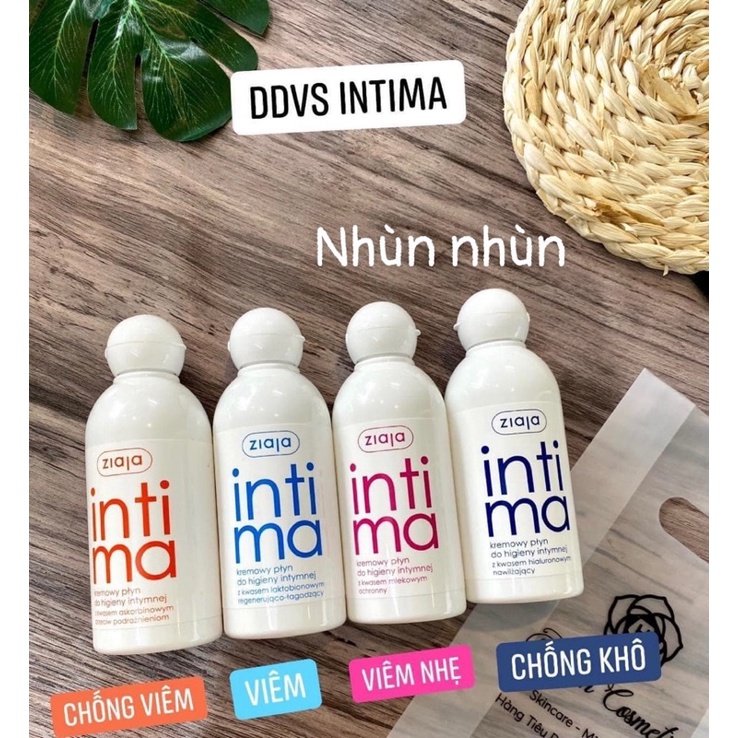 Dung dịch vệ sinh phụ nữ khử mùi Intima Ziaja 200ml/500ml