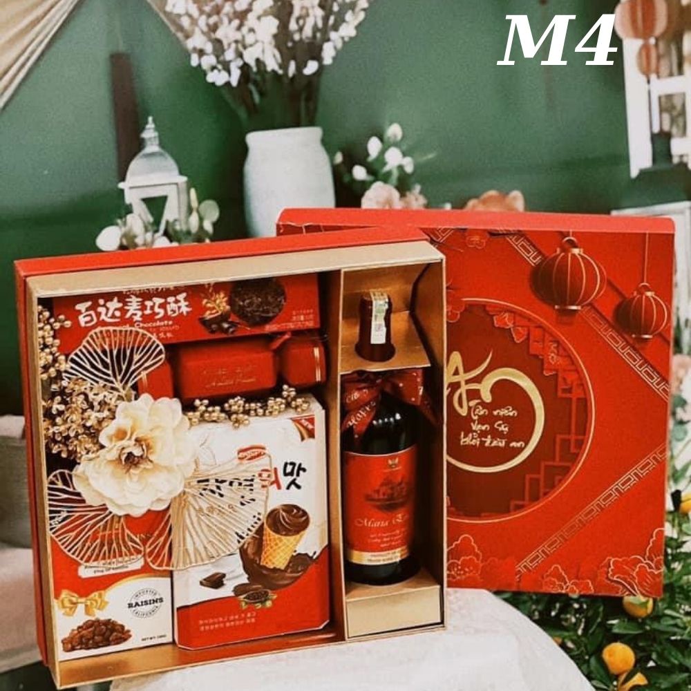 Giỏ Qùa Tết Hộp Qùa Tặng Đựng Bánh Kẹo Đẹp Giá Rẻ Biếu Tết Đơn Giản Sang Trọng Cao Cấp Cho Doanh Nghiệp 2022 | BigBuy360 - bigbuy360.vn