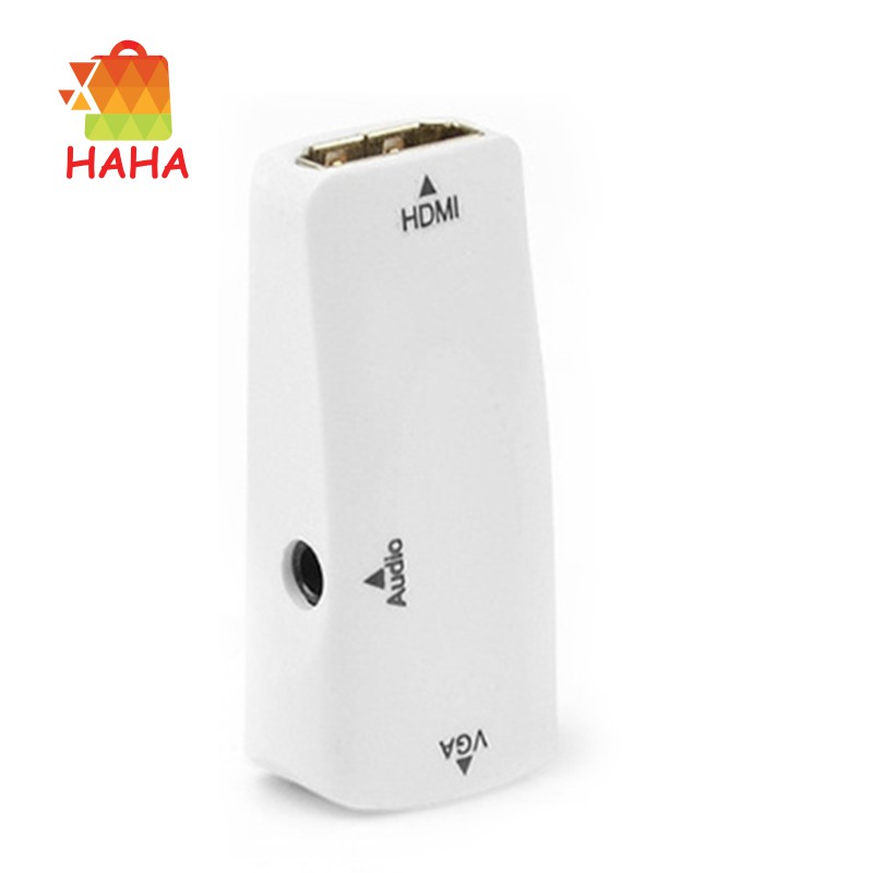 Bộ Chuyển Đổi Hdmi Sang Vga Với Cáp Âm Thanh Cho Pc Tv Máy Chiếu