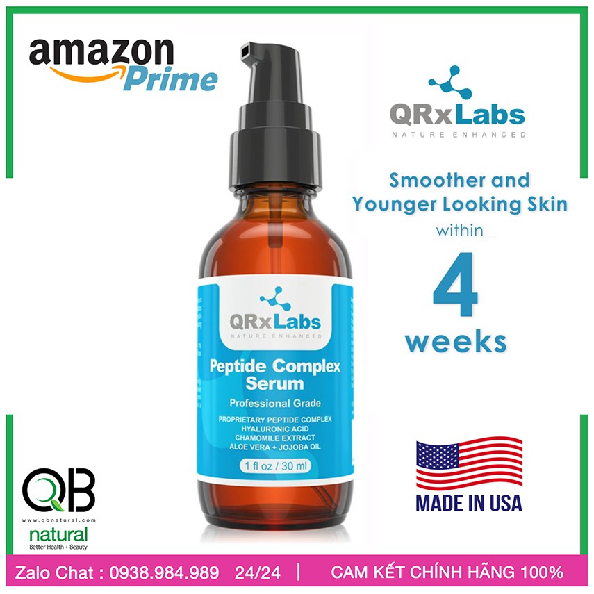 qrxlabs peptide complex serum