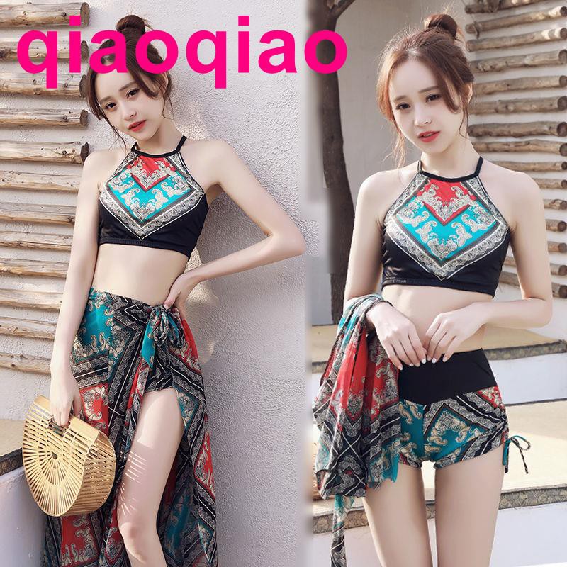 Set Đồ Bơi Kèm Áo Khoác Ngoài Xinh Xắn Dành Cho Nữ | BigBuy360 - bigbuy360.vn