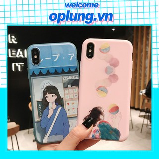 Ốp lưng iphone Kawaii Anime Nhật Bản ip 6 6s 6plus 7 8 plus x xr xs max 11 pro max (a177)