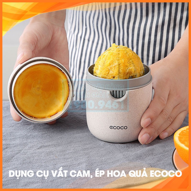 Dụng cụ nhà bếp 2 trong 1, vắt cam, nghiền hoa quả thông minh ECOCO 9291