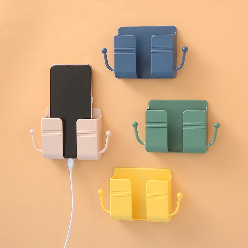 Kệ đựng điện thoại dán tường - Khay để điều khiển, remote, điện thoại thông minh Việt Nhật 5689