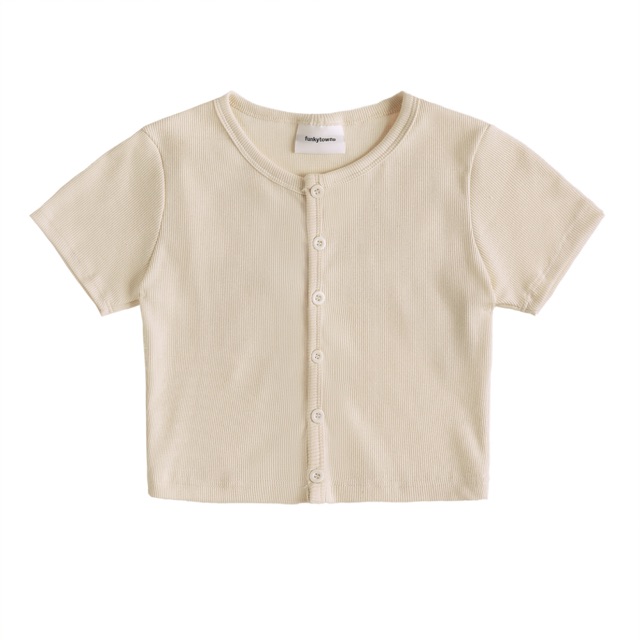 ÁO FUNKY BUTTON CROPTOP