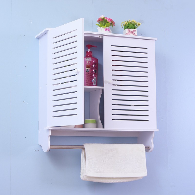 TỦ NHÀ TẮM TREO TƯỜNG  KẺ SỌC - Kích thước  60cm x 50cm x 25 cm | BigBuy360 - bigbuy360.vn