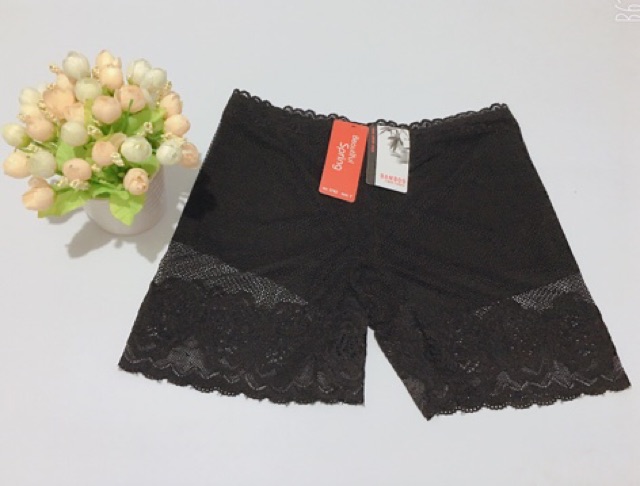 Quần đùi ren mặc trong váy BamBoo kháng khuẩn