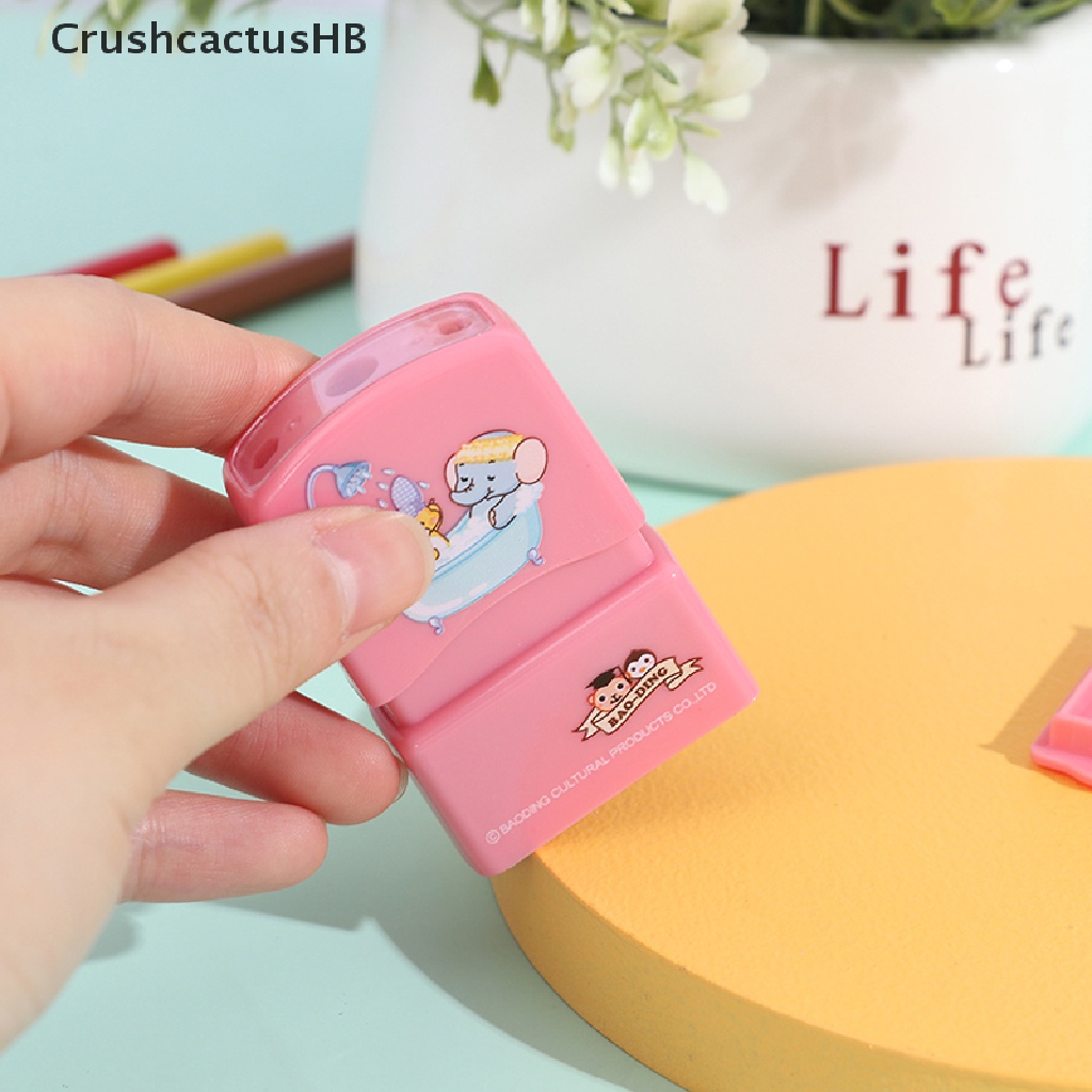 [CrushcactusHB] Baby Name Stamp DIY Security Name Seal Clothes Chapter Carve Patterns Yourself Hot Sell