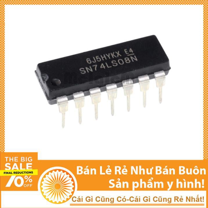 Linh Kiện IC Logic 74LS08 DIP14