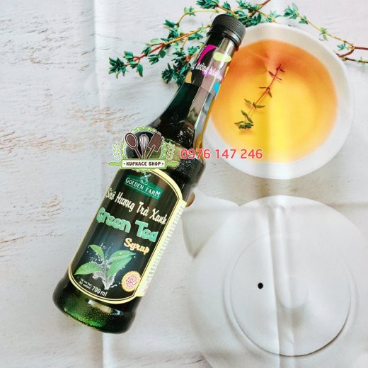 Sirô Golden Farm Trà xanh 700ml