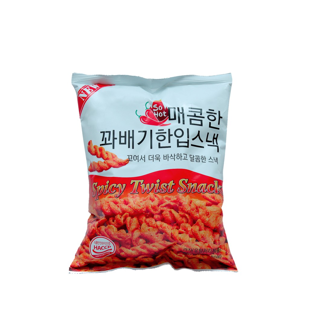 Bim bim quẩy xoắn cay 280g Hàn Quốc