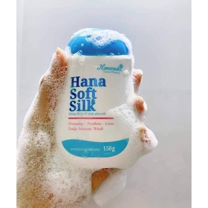 Dung Dịch Vệ Sinh Phụ Nữ Hana Soft Silk Hanayuki CHÍNH HÃNG 100%