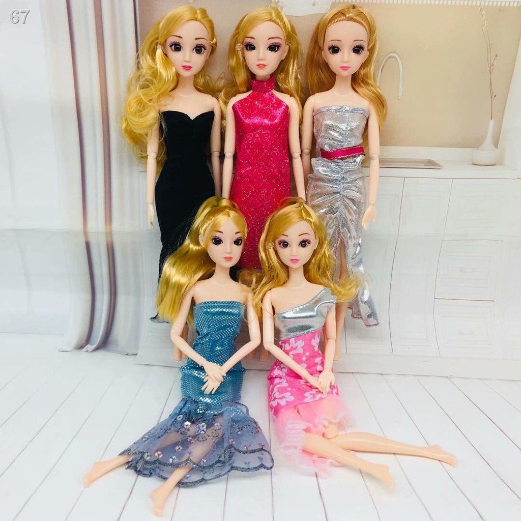 30 cm Váy công chúa Barbie đồ chơi búp bê thời trang cưới ngắn Phụ kiện cơ thể quần áoL