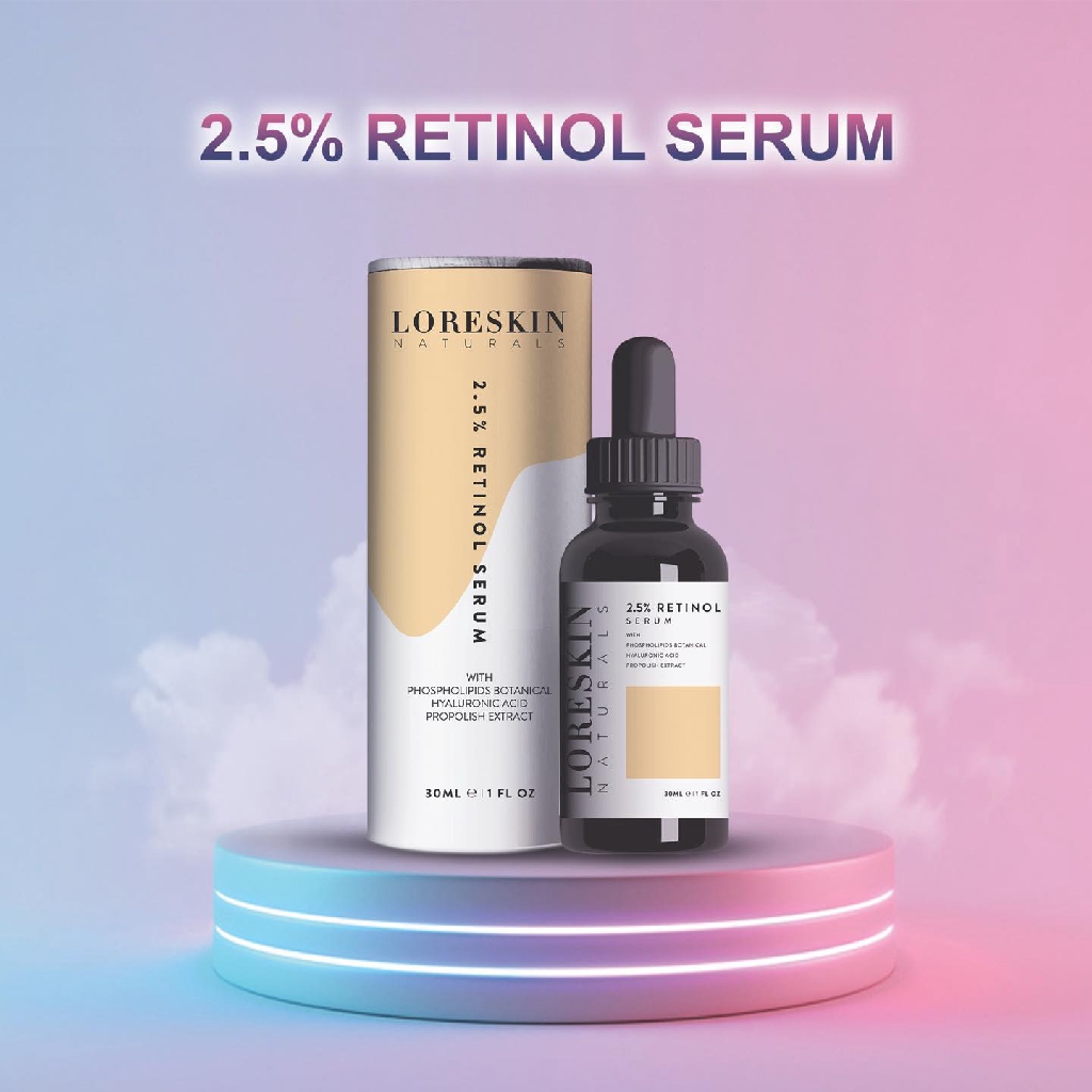 Tinh chất Loreskin 2,5% Retinol 30ml