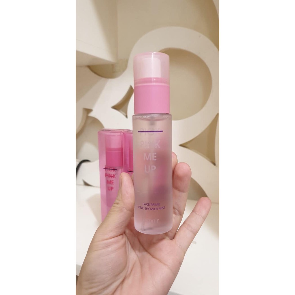 [2IN1] XỊT KHOÁNG + KEM LÓT FACE PRIME PINK SHOWER MIST