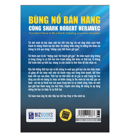Cuốn sách America Shark Tank: Bùng Nổ Bán Hàng Cùng Shark Robert Herjavec