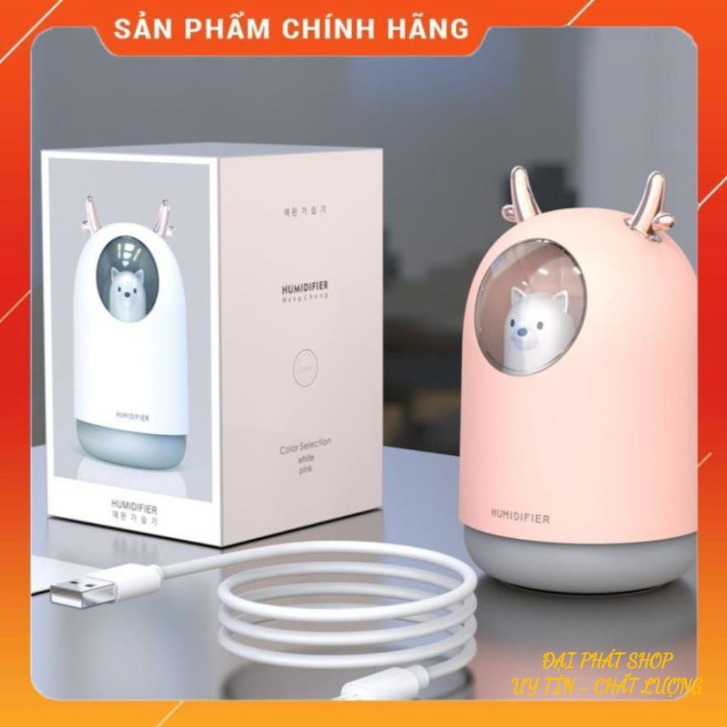 Máy phun sương mini Humidifier M106, dung tích 300ml, nhỏ gọn và đáng yêu