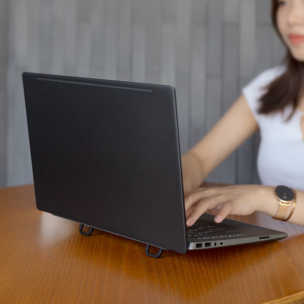 Bộ giá đỡ tản nhiệt mini Nillkin Laptop Bolster portable stand cho Macbook / laptop siêu nhỏ gọn