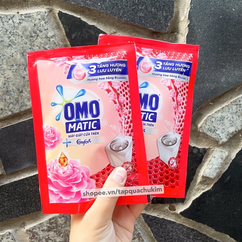 [SIÊU TIẾT KIỆM] COMBO 2 Nước giặt OMO MATIC cửa trên 150G hương tinh dầu COMFORT