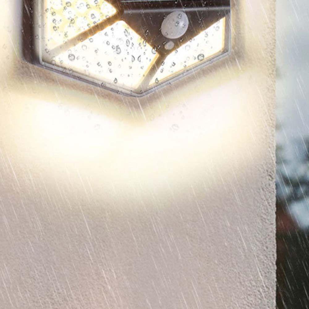 YIYU Đèn LED Gắn Tường Sử Dụng Năng Lượng Mặt Trời