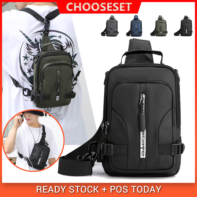 Túi đeo chéo bằng da PU sức chứa lớn phong cách cổ điển sang trọng cho nam  | BigBuy360 - bigbuy360.vn
