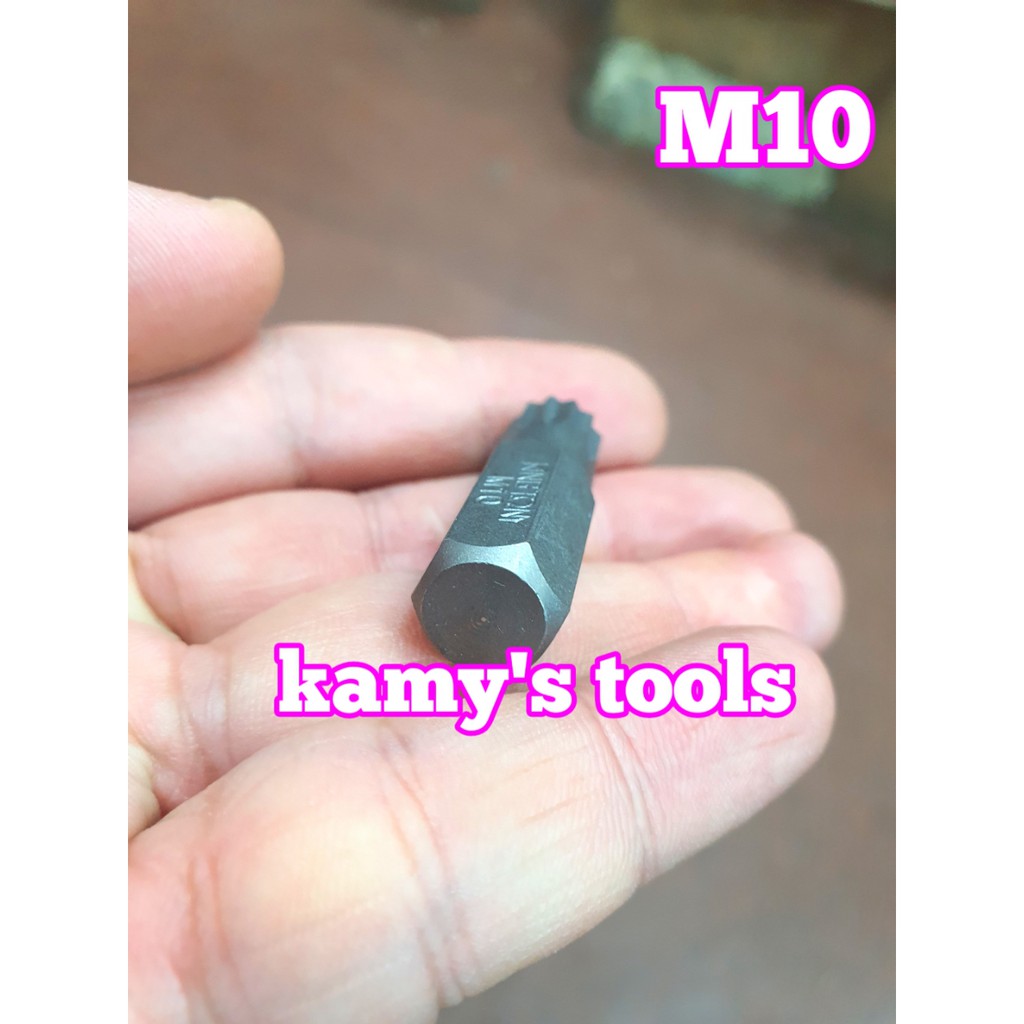 Mũi vít đóng đầu bông Kingtony M10 dài 36mm model 163610M