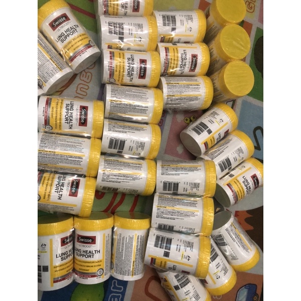 Date 2025  Thải Độc Phổi Swisse Lung Health Support 90 viên