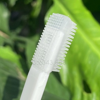 Que tưa lưỡi, rơ lưỡi V-COOOL SILICONE cho bé ( Lẻ 1 que)