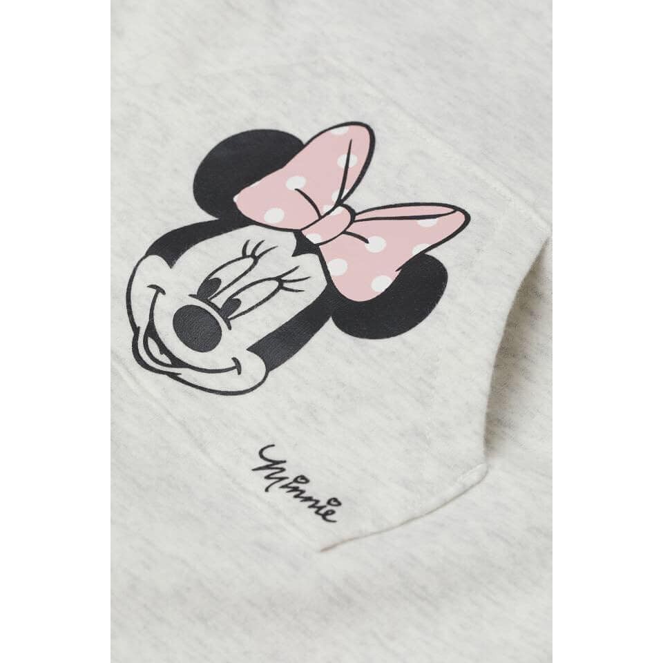 Set yếm Mickey cho bé gái thu đông