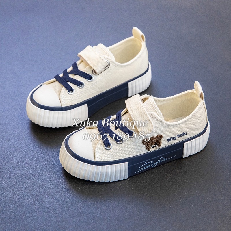 Giày Vải Thể Thao CV cổ ngắn cho bé