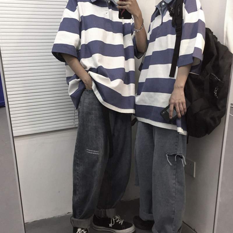 Áo Thun Tay Lỡ Form Rộng Phong Cách Hàn Quốc Dành Cho Nam Size M-XXXL