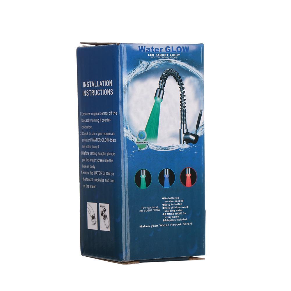 KUNHEV Đầu Vòi Nước Có Đèn Led Thay Đổi Màu Sắc Độc Đáo