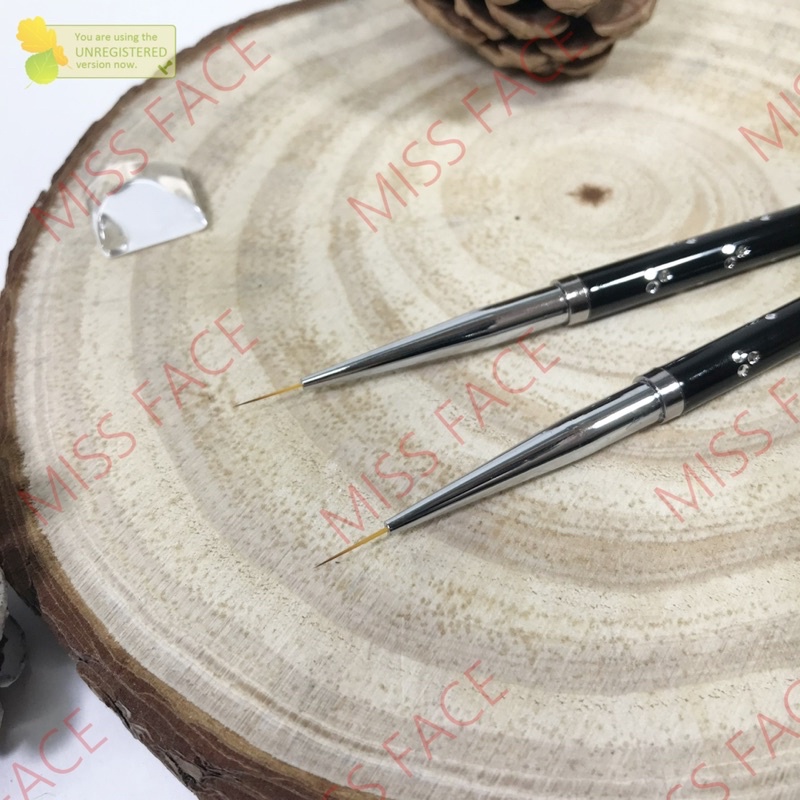 Cọ nét vẽ nail - cọ râu nét mảnh- cọ vẽ nail chuyên dụng cho thợ nail