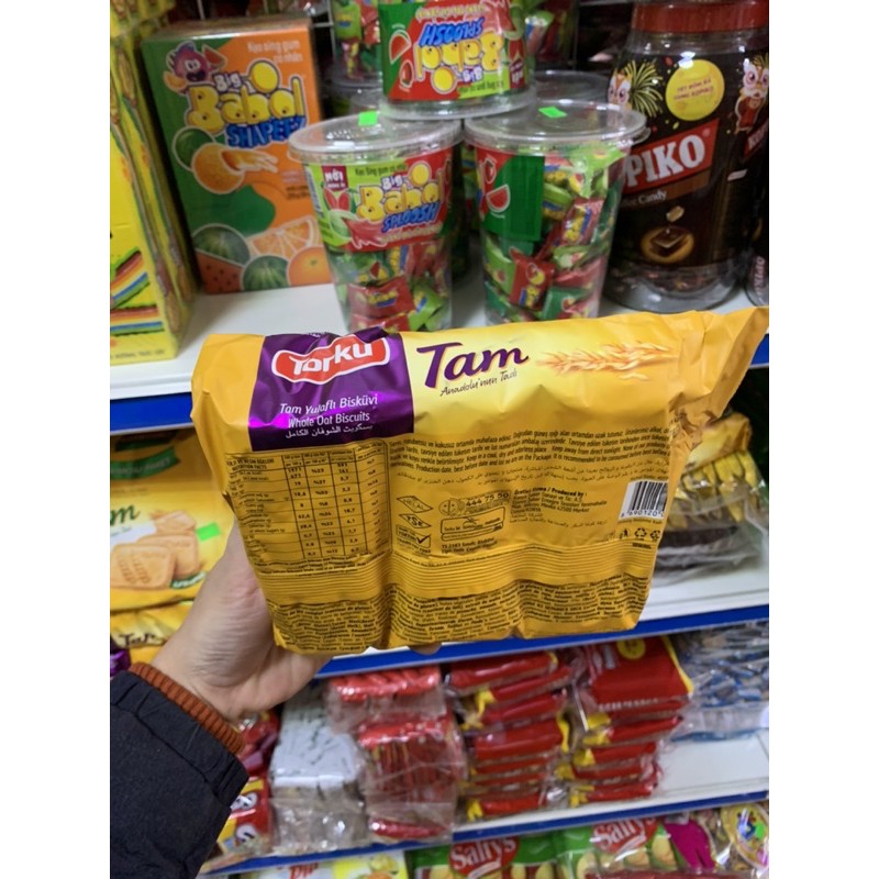 Bánh yến mạch Tam Torku 375g Thổ Nhĩ Kỳ