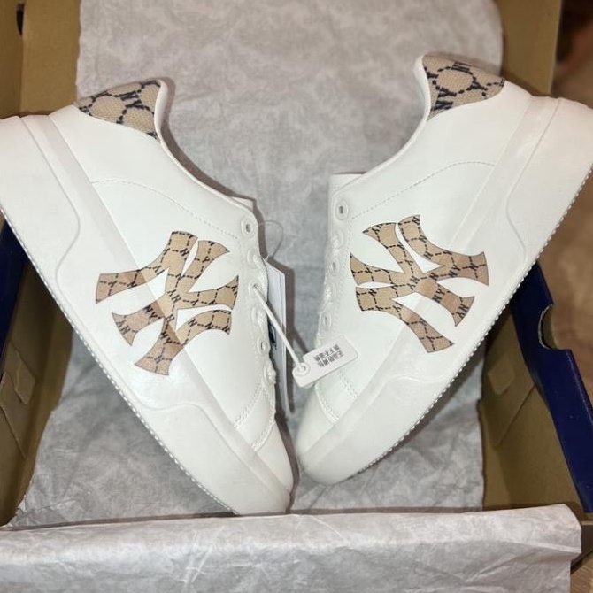 Giày Sneaker MLB Chunky Classic NY, Hot trend, Hack chiều cao