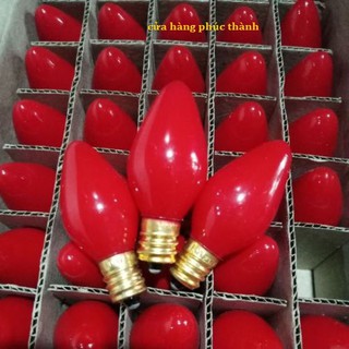 Bóng đèn trái ớt đỏ E12 10 bóng