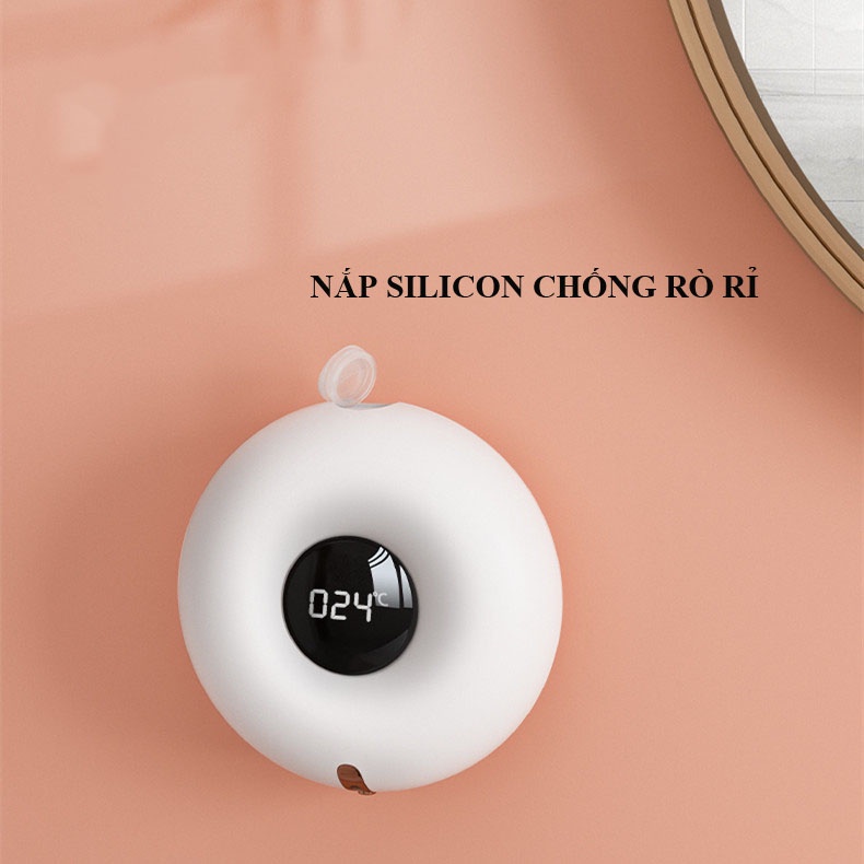 Máy rửa tay cảm ứng tự động Xiaomi 3Life hình bánh Donut 300ml 0.25 giây chế độ cảm biến không cần tiếp xúc