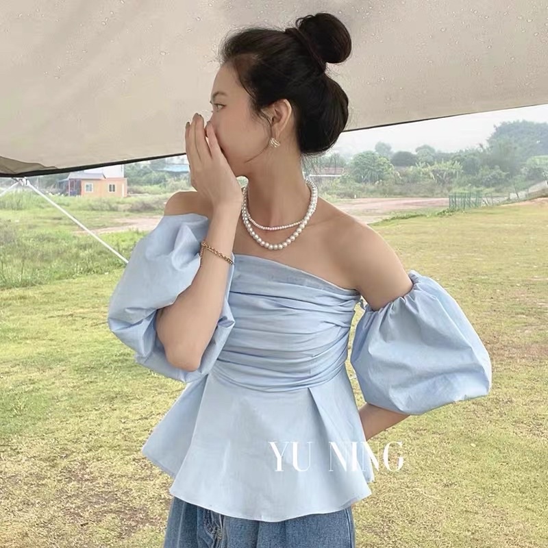 Áo voan kiểu tay rời, áo babydoll nữ xinh xắn - 25 store