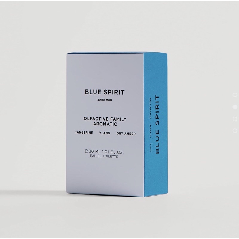 NƯỚC HOA NAM ZARA - BLUE SPIRIT VÀ SILVER