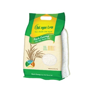 Gạo Hạt Ngọc Trời Bạch Dương - Dẻo Thơm, Mềm Cơm - 5kg