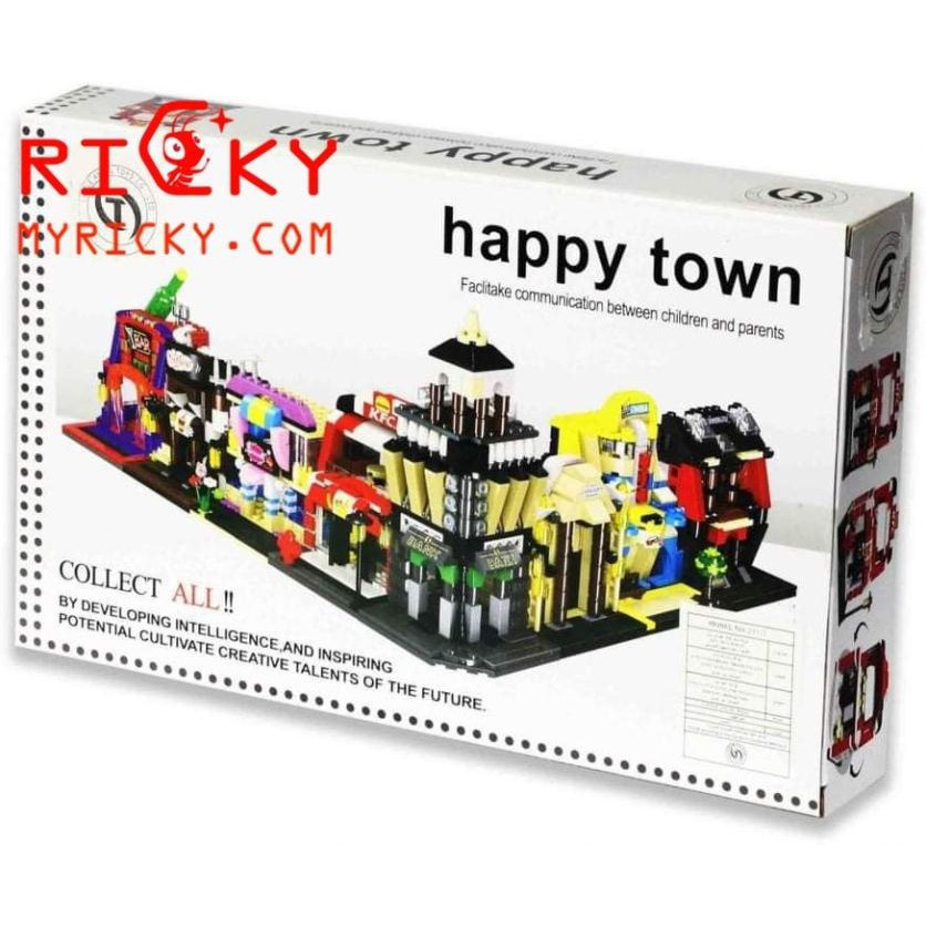 Bộ lego lắp ráp cửa hàng Gà Rán KFC