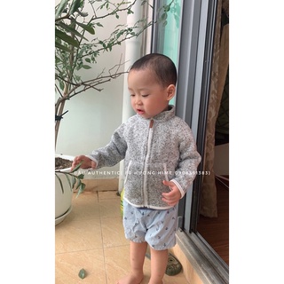 Áo khoác dạ tuyết bé trai
