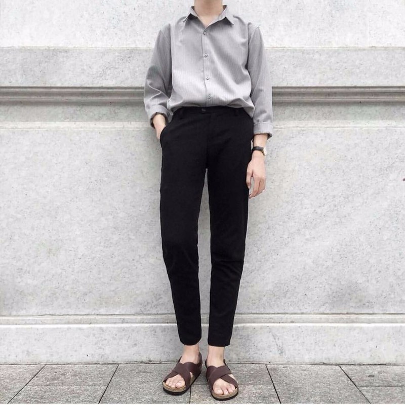 Quần Tây Vitex Baggy Nam nữ Hàng thiết kế
