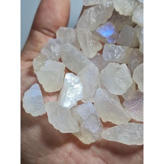 Vòng Macrame Moonstone ánh lửa
