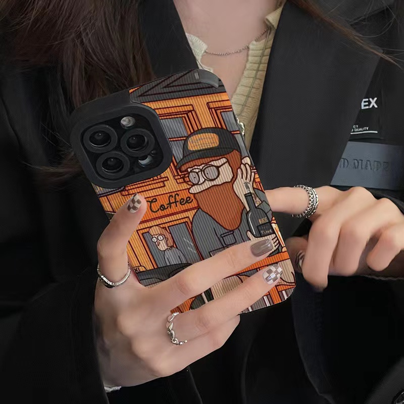 Ốp Điện Thoại Da Đơn Giản Cho iphone 13 Pro Max i13 13pro 11 Pro Max i11 X XR Xs Max