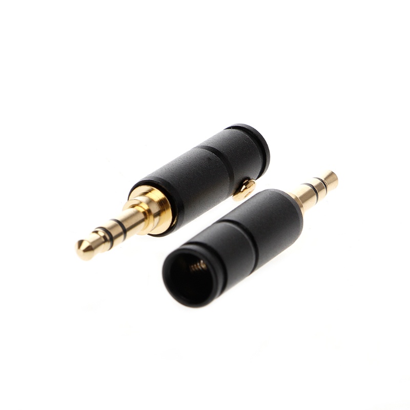 Set 4 Giắc Cắm Âm Thanh Mini 3 5mm Mạ Vàng