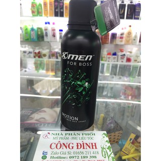 Xịt khử mùi Xmen Boss Motion