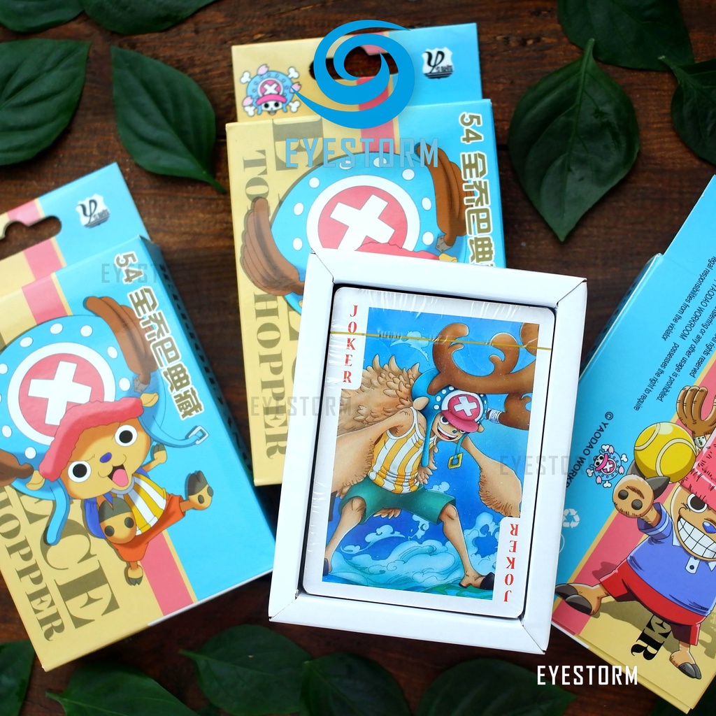 Bài tây anime Tony Tony Chopper - One Piece - Đảo Hải Tặc, tú lơ khơ, manga - Poker YW - 54 lá