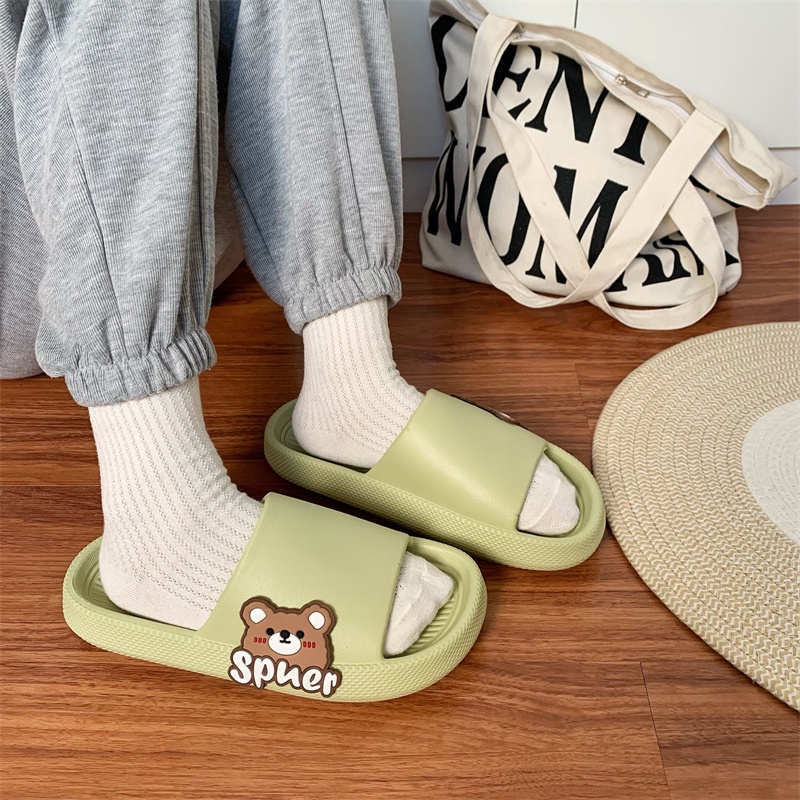 JY409-C3  - Dép bánh mì đế dày hàng QC giá hạt dẻ