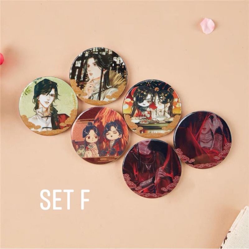 Bộ sưu tập 36 huy hiệu Thiên Quan Tứ Phúc 1st series hàng chính hãng Bilibili